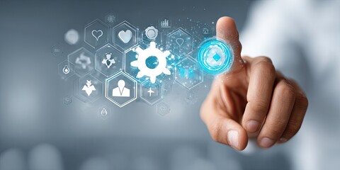 Healthcare Technology Innovation Interface.