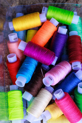 Threads box for clothing repair