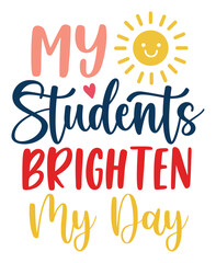 teacher design illustration