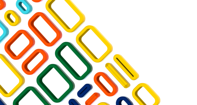 Low poly triangle posters, modern concept - Divider 3d