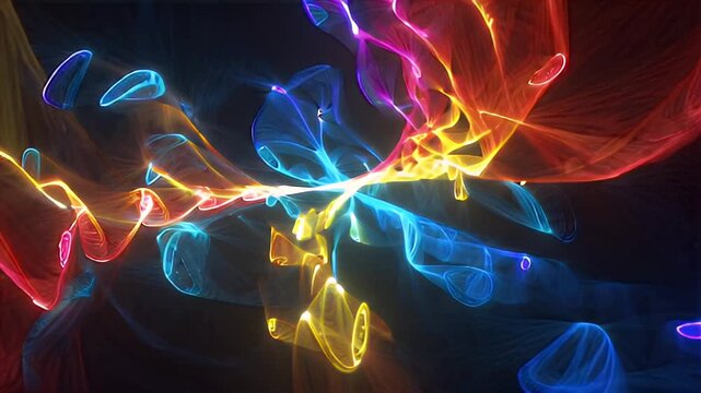 HD, soulful rhythm and blues music video, abstract visualizer
