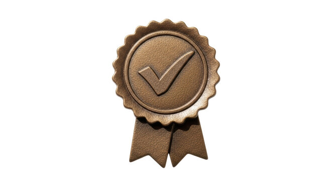 Isolated Approval Badge
