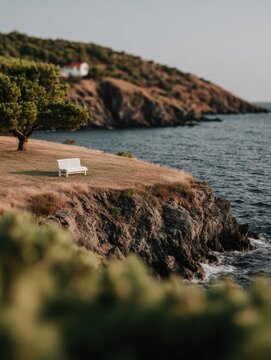Scenic Tuscan landscapes with wheat fields, olive trees and rolling hills. Authentic Italian countryside with Mediterranean light and rustic nature.