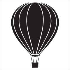 Obraz premium air balloon vector art illustration