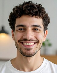 Close-up portrait of a smiling man (1)