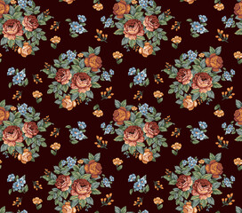 A beautiful Digital 3d Flower design handmade artwork with Design for fashion ,fabric, textile, wallpaper, cover, web  and all prints