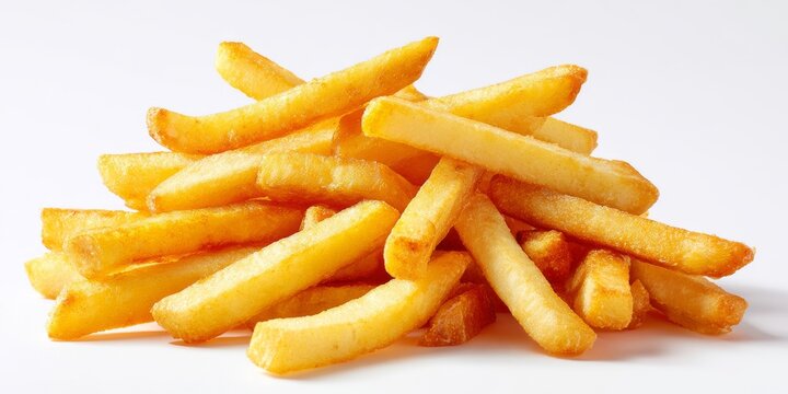 Porci&oacute;n de papas fritas doradas, perfectas para acompa&ntilde;ar diversas comidas en cualquier momento del d&iacute;a