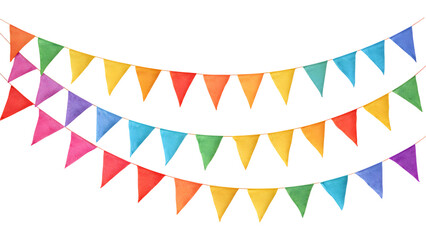 Fototapeta premium party flags