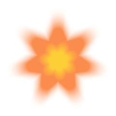 Obraz premium PNG Radiant abstract glowing star on transparent background