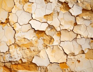 Fototapeta premium Cracked Plaster Wall Texture