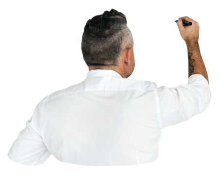 Man png element, transparent background