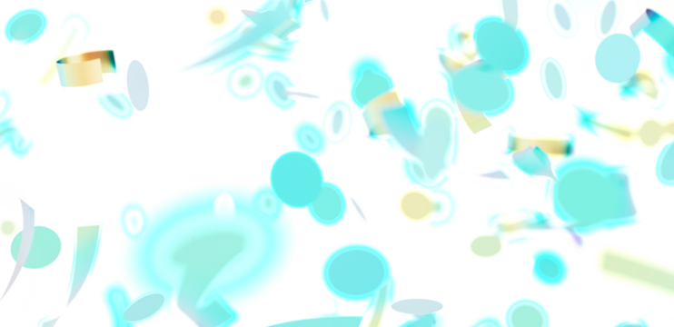 Beautiful abstract background featuring pastel teal, blue, and yellow shapes. Perfect for websites, presentations, and more.