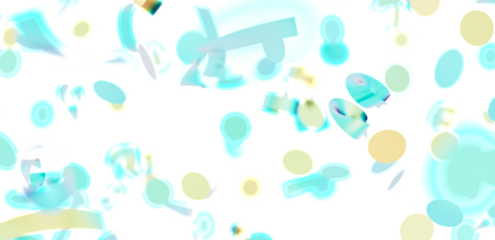 Modern abstract background with blue and yellow shapes. Perfect for website banners, presentations, and social media.