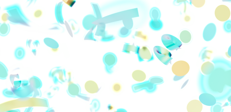 Modern abstract background with blue and yellow shapes. Perfect for website banners, presentations, and social media. - Powered by Adobe