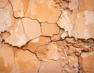 Fototapeta premium Cracked Wall Texture Abstract Background