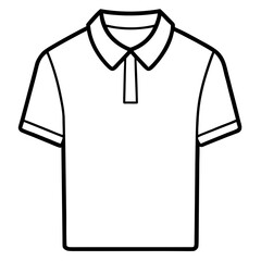 Simple Polo Shirt Fashion Vector 