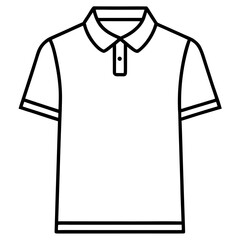 Simple Polo Shirt Fashion Vector 
