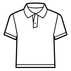 Simple Polo Shirt Fashion Vector 
