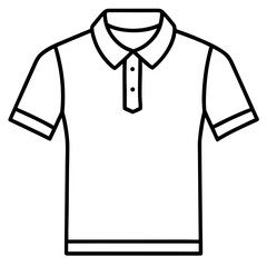 Simple Polo Shirt Fashion Vector 