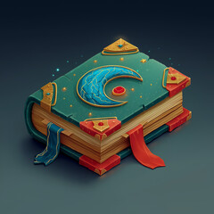 Graphic element isolation background for your design asset, game asset, video game, mobile game, web asset Illustration