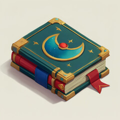 Graphic element isolation background for your design asset, game asset, video game, mobile game, web asset Illustration