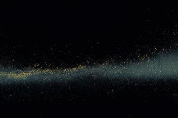 Exploring cosmic beauty through clusters of distant stars and particles in the vast blackness of space