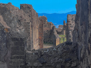 Pompei, Scorci, strade e sentieri all'interno della citt&agrave; Storica