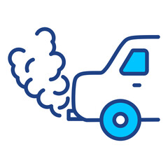 Pollution Simple Vector Icon Collection