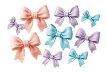Fondant bows for cake decoration