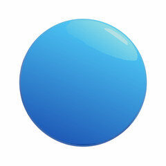 Abstract blue brush strokes forming a circle.