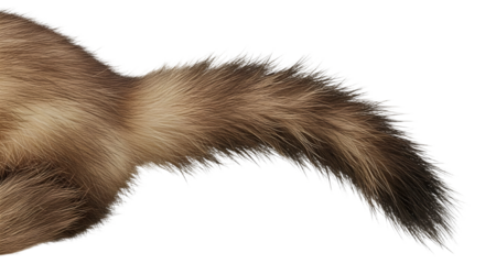 Animal Tail Furry Texture Brown