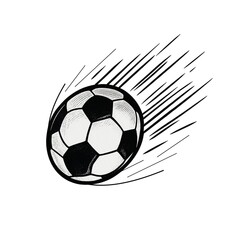 Fototapeta premium soccer ball vector illustration