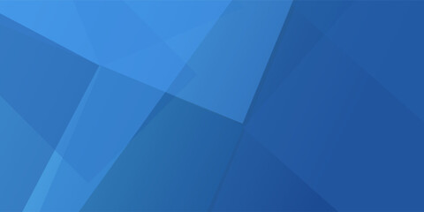 Obraz premium Vector Blue Background Featuring Triangles and Rectangles in a Layered Design, Ideal for a Modern Art