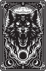 Fototapeta premium Black and White Artistic Illustration of a BMX Rider Performing a Stunt in a Circular Design