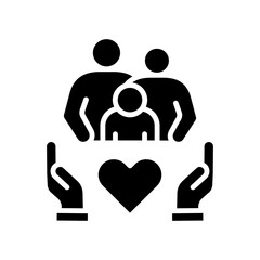 Family Care glyph icon