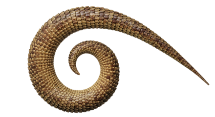 Animal tail with scales