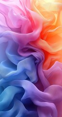 Obraz premium Colorful silk background