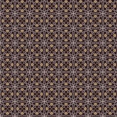 seamless pattern with floral ornament