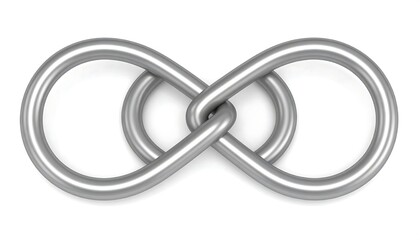 Fototapeta premium Intertwined infinity symbol