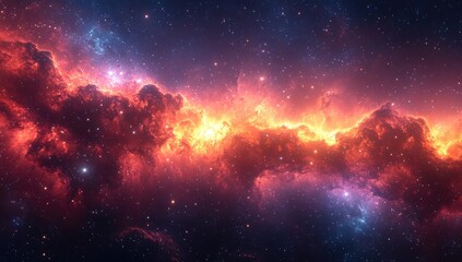 cosmic landscape background image