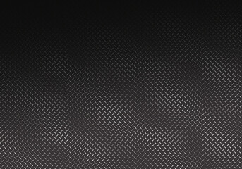 Diamond Plate Metal Texture Background Vector Design. black gradient. abstract background vector, black and white background, abstract perspective graph pattern grid vector design.  - 1