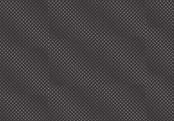 Diamond Plate Metal Texture Background Vector Design. abstract background vector, black and white background, abstract perspective graph pattern grid vector design - 1