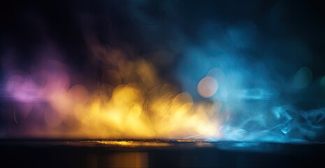 Fototapeta premium Abstract Smoke and Light