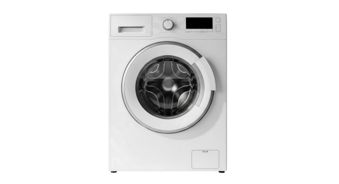 Explore white washing machine appliance for laundry and home use