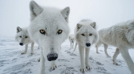 An Interaction with the White Canines