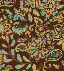 paisley textile pattern design, texture,paisley textile pattern design, Magical Traditional Paisley Seamless Pattern, paisley, vector,all over pattern,