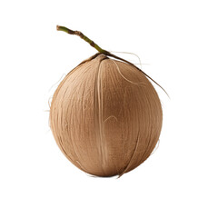 Coconut Fruit isolated on white background