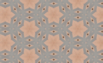 Geometric Star and Diamond Pattern