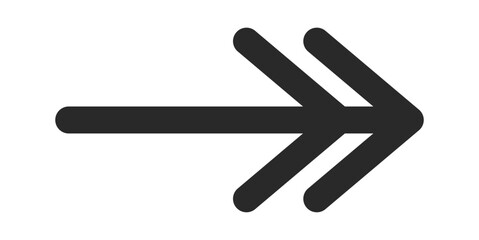 Double arrowhead linear shape design