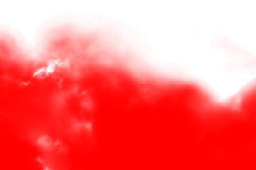 Abstract red smoke mist fog isolated on a transparent background. PNG smoke for creating an intense nuance, graphic, covering, Decoration design elements